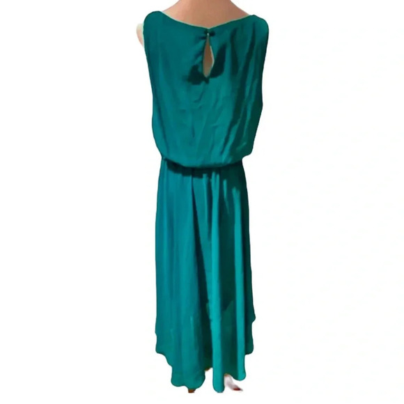 - Bisou Bisou Jade Belted Hi-Lo Dress Size 14 NWT - Picture 2 of 9